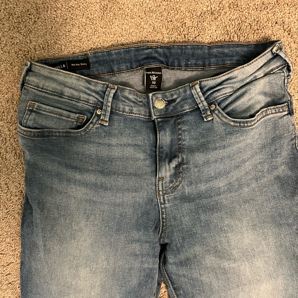 True Religion size 32 Classic Blue Denim Jeans - Picture 3 of 5